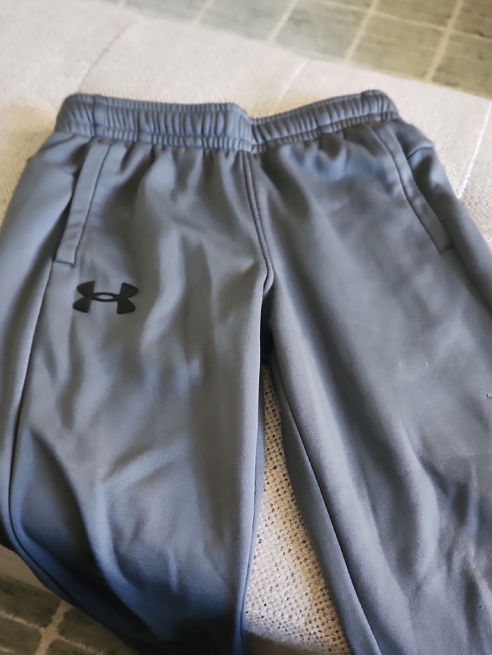Under Armour Kids Gray Jogger Sweatpants